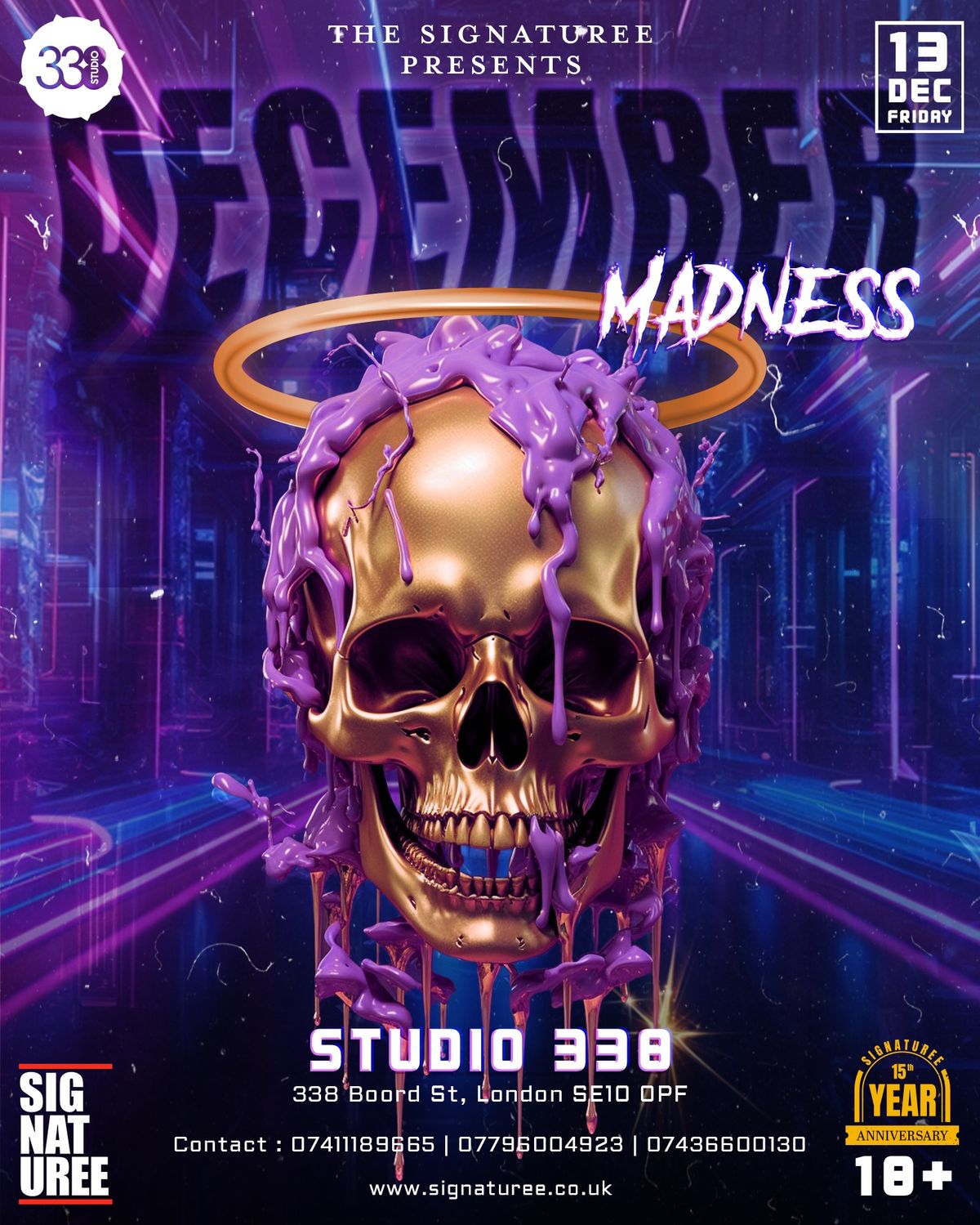 December Madness at Studio 338