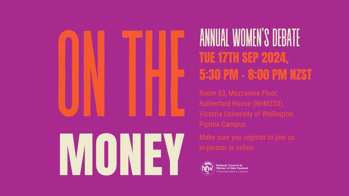 On the Money! Annual Women\u2019s Debate 2024 