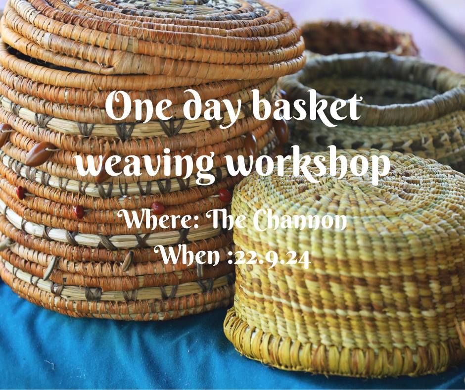one day basket weaving workshop