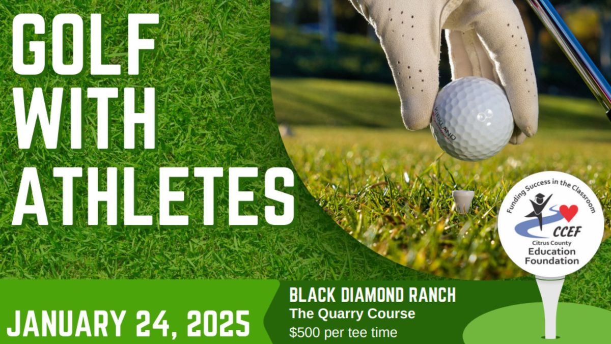 Play Golf With Pro Athletes - Athletes for Education