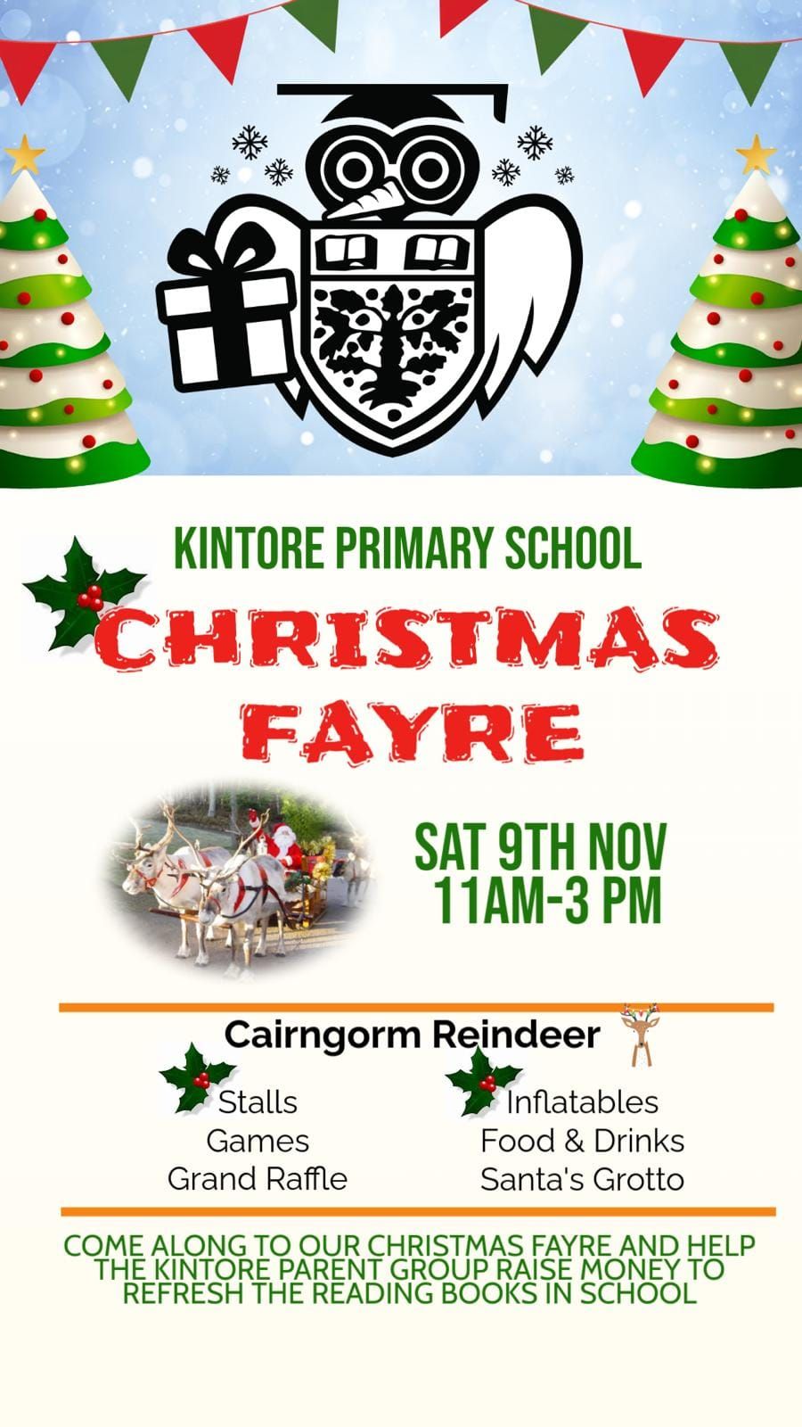 Kintore School Parent Group Christmas Fayre