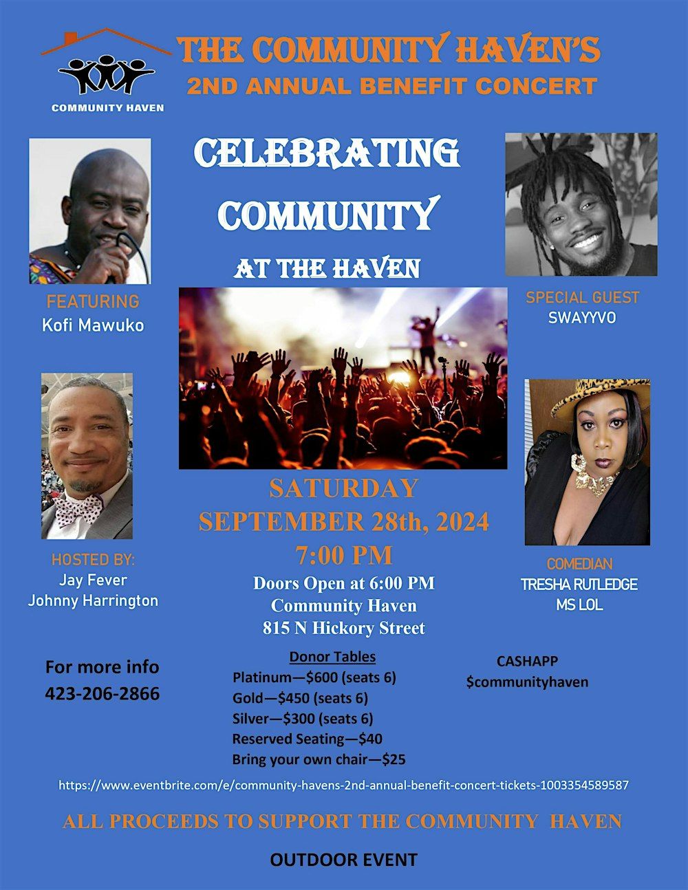 Community Haven's 2nd Annual Benefit Concert