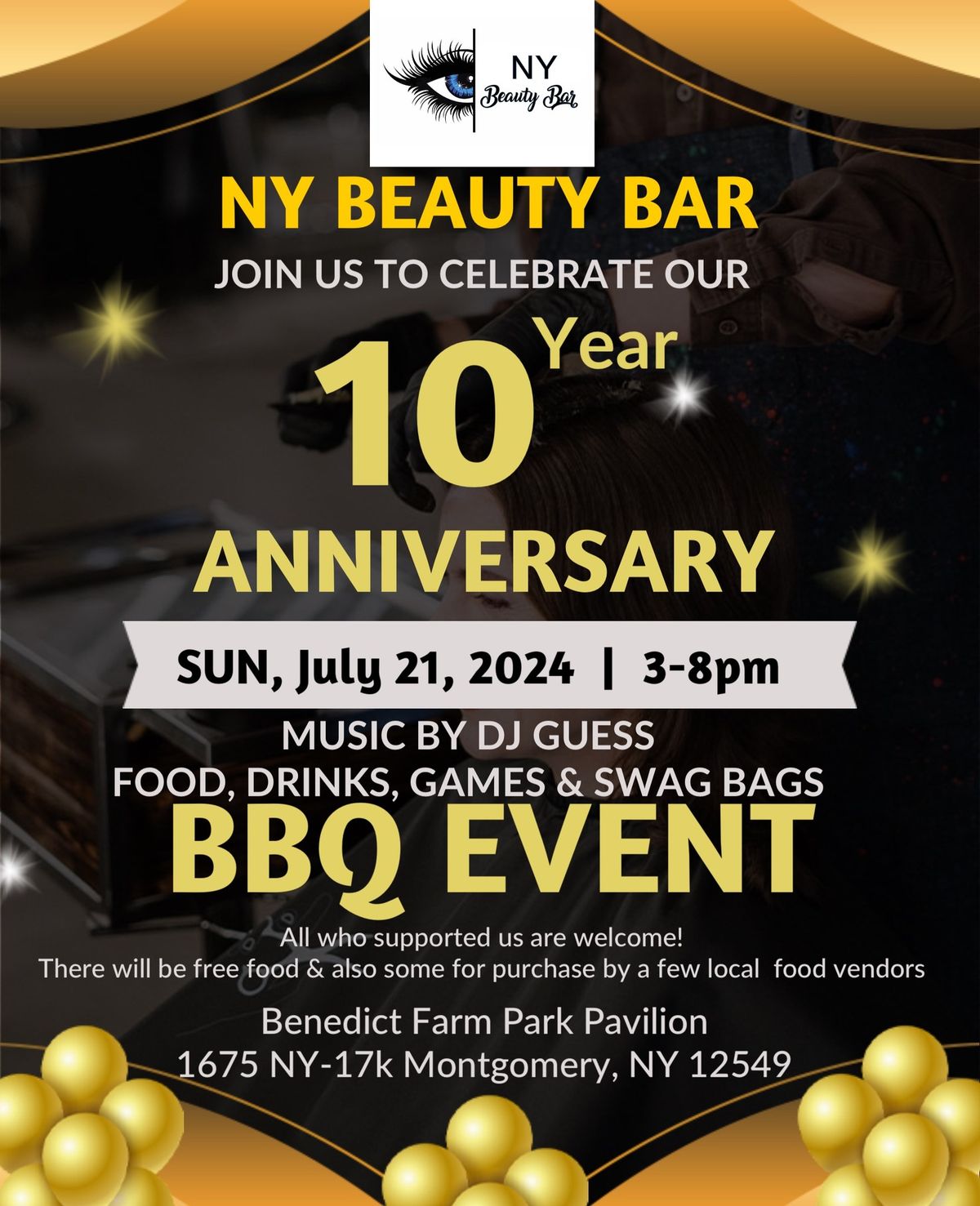 10 year Anniversary BBQ event 