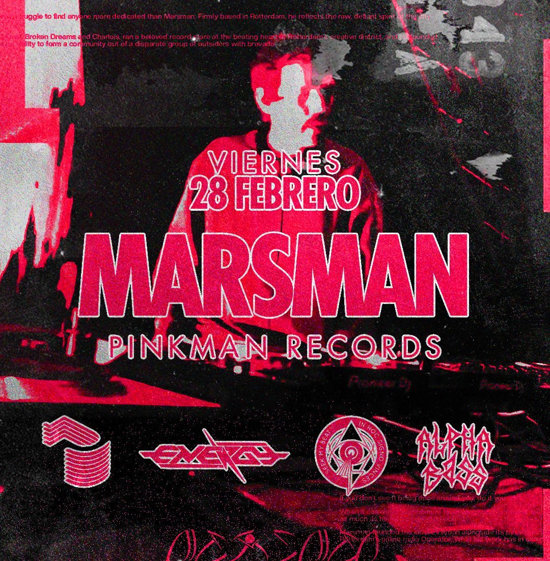 MARSMAN (PINKMAN R\u00c9CORDS). 