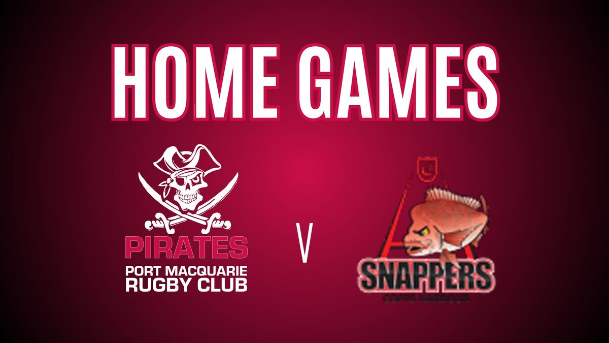 Pirates v Snappers - Rugby at Stuart Park