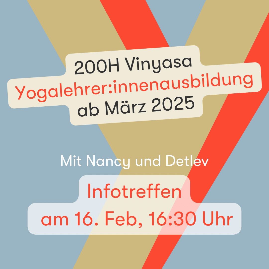 Infotreffen 200H Vinyasa-YLA mit Nancy und Detlev