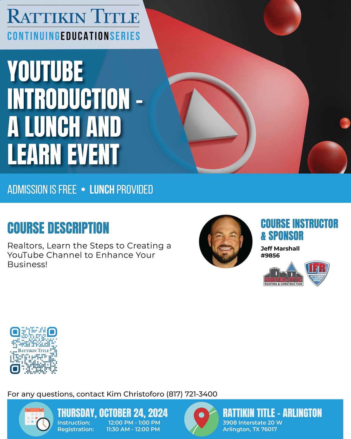 YouTube Introduction - Lunch and Learn Event