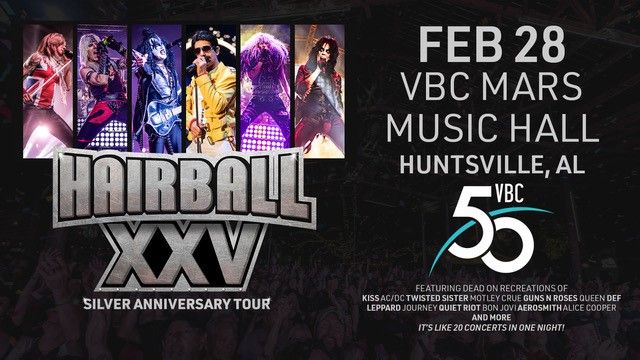 Hairball - XXV Silver Anniversary Tour