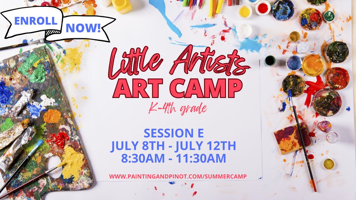 Art Camp - Little Artists - Session E