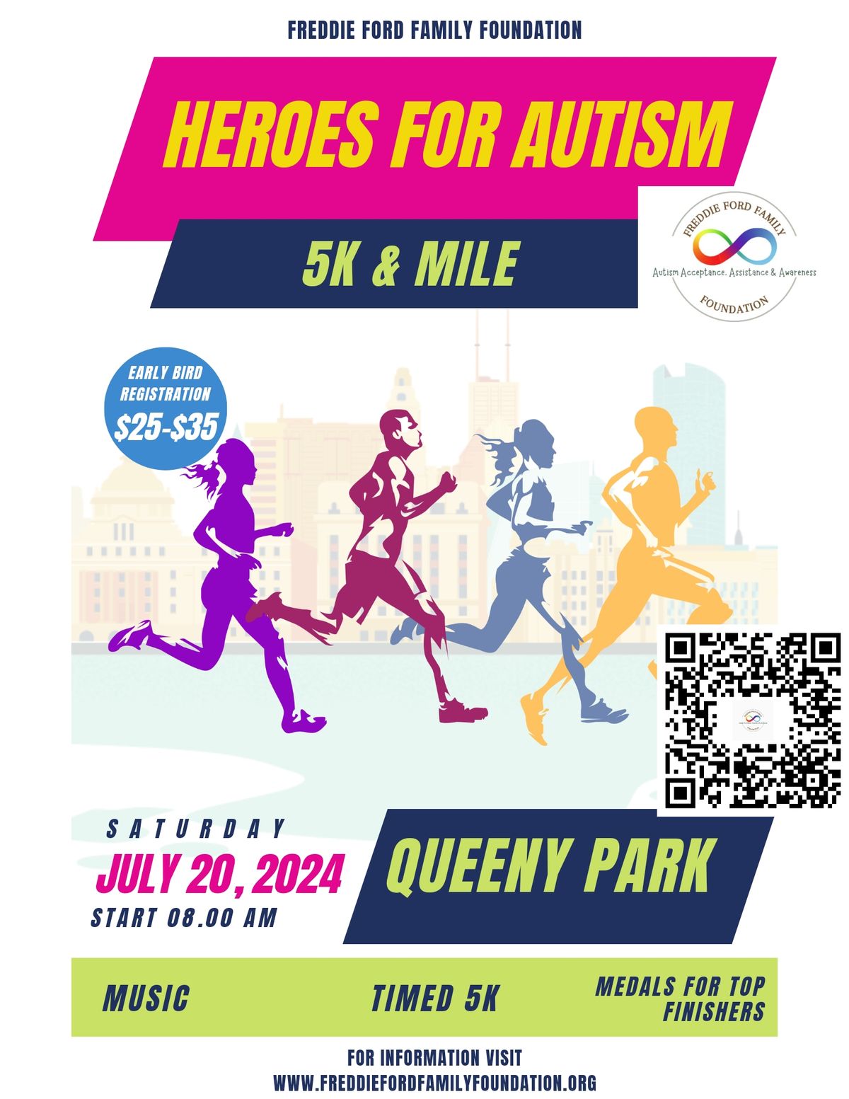 6th Annual Heroes for Autism 5K and Mile