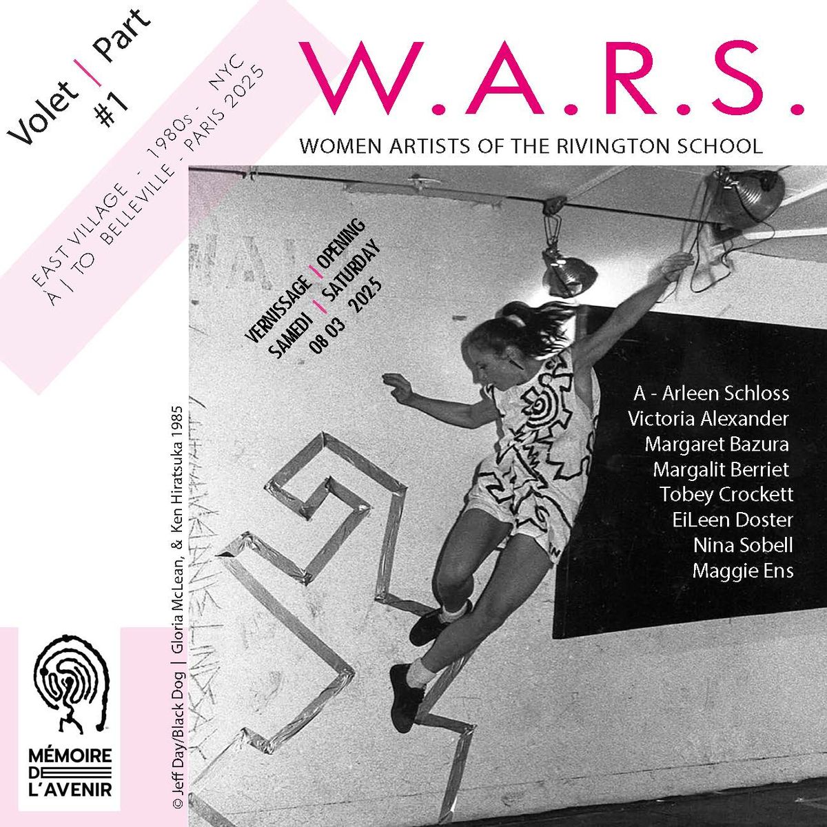 VERNISSAGE : W.A.R.S. Women Artists of the Rivington School De Alors a\u0300 Aujourd\u2019hui