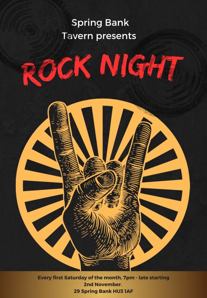 Spring Bank Tavern ROCK NIGHT