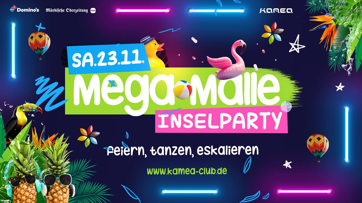 Mega Malle Inselparty | Kamea Club