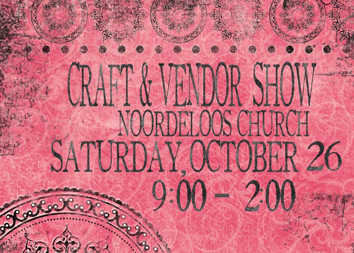 Noordeloos Craft & Vendor Show