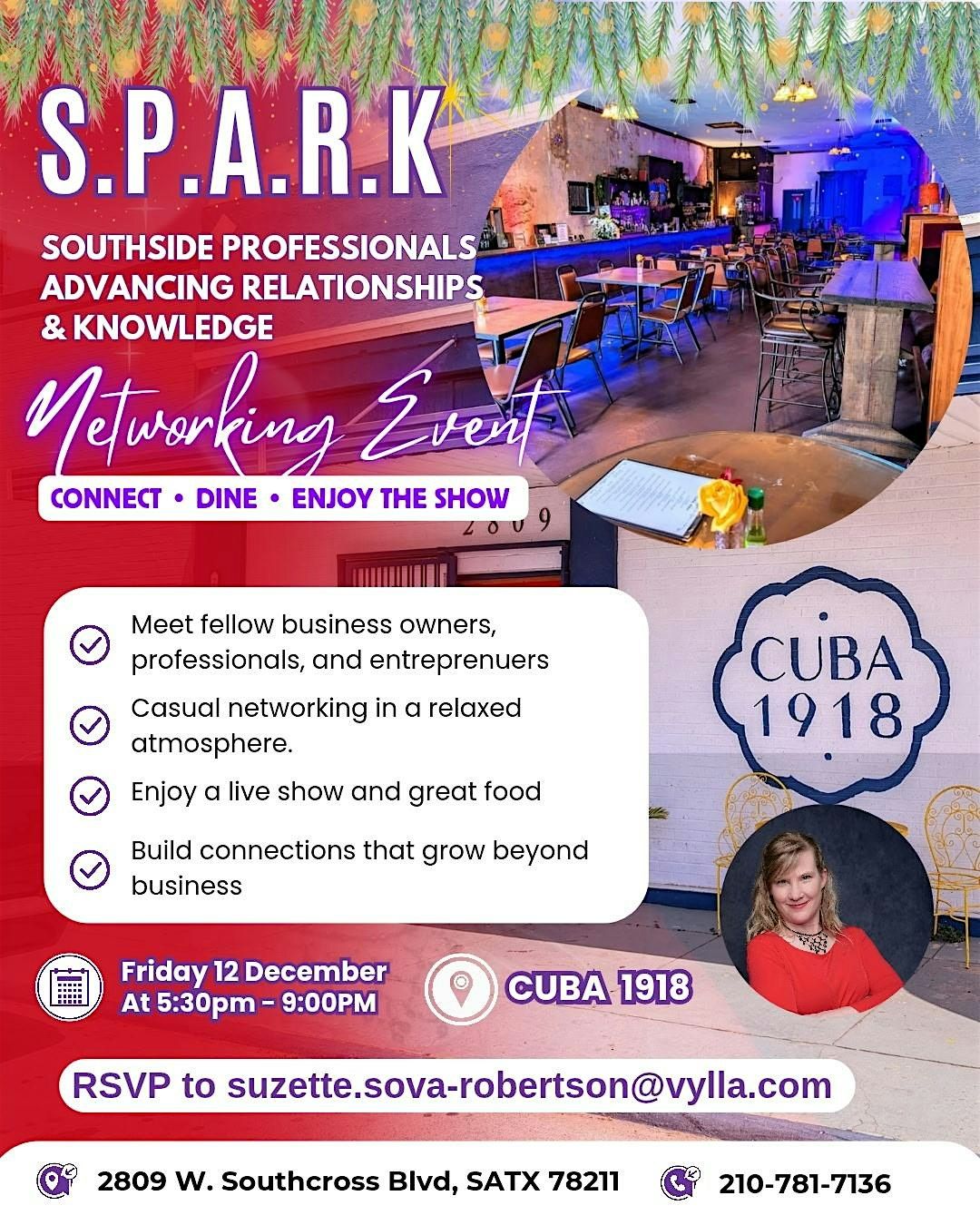 SPARK Holiday event networking