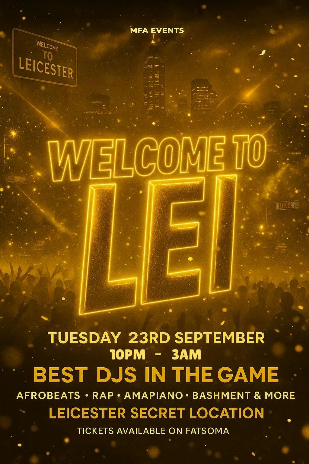WELCOME TO LEI