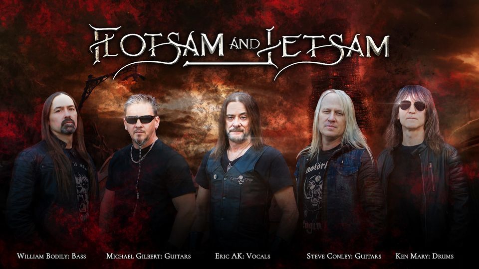 FLOTSAM AND JETSAM & Special Guest SPHINX “BLOOD IN THE WATER TOUR 2022