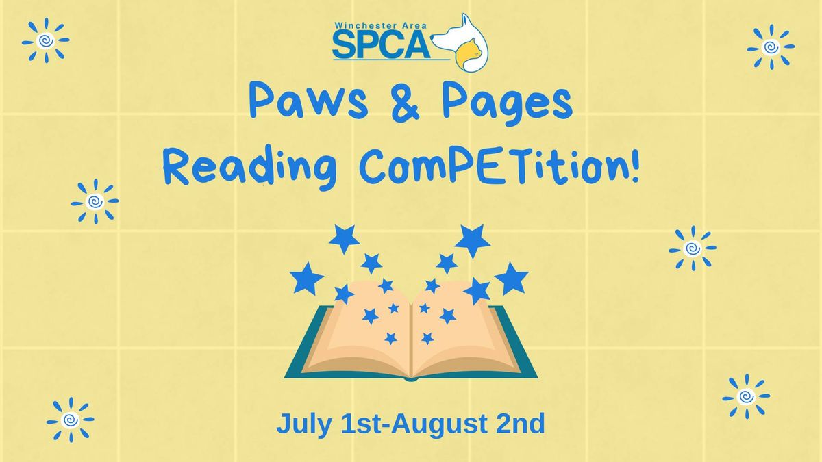 Paws and Pages Reading ComPETition!