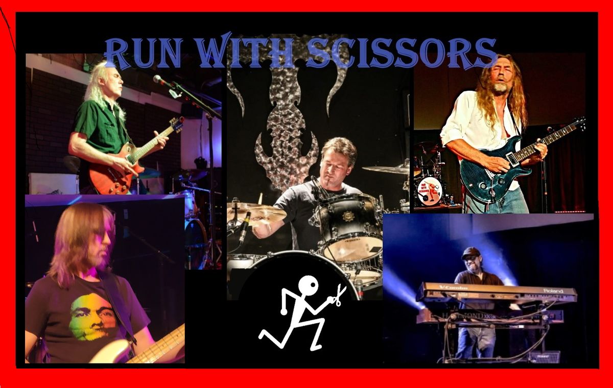 Run with scissors at the Buzzed Crow Bistro .