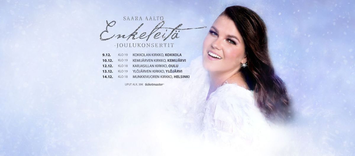 Saara Aalto - Enkeleit\u00e4-joulukonsertti