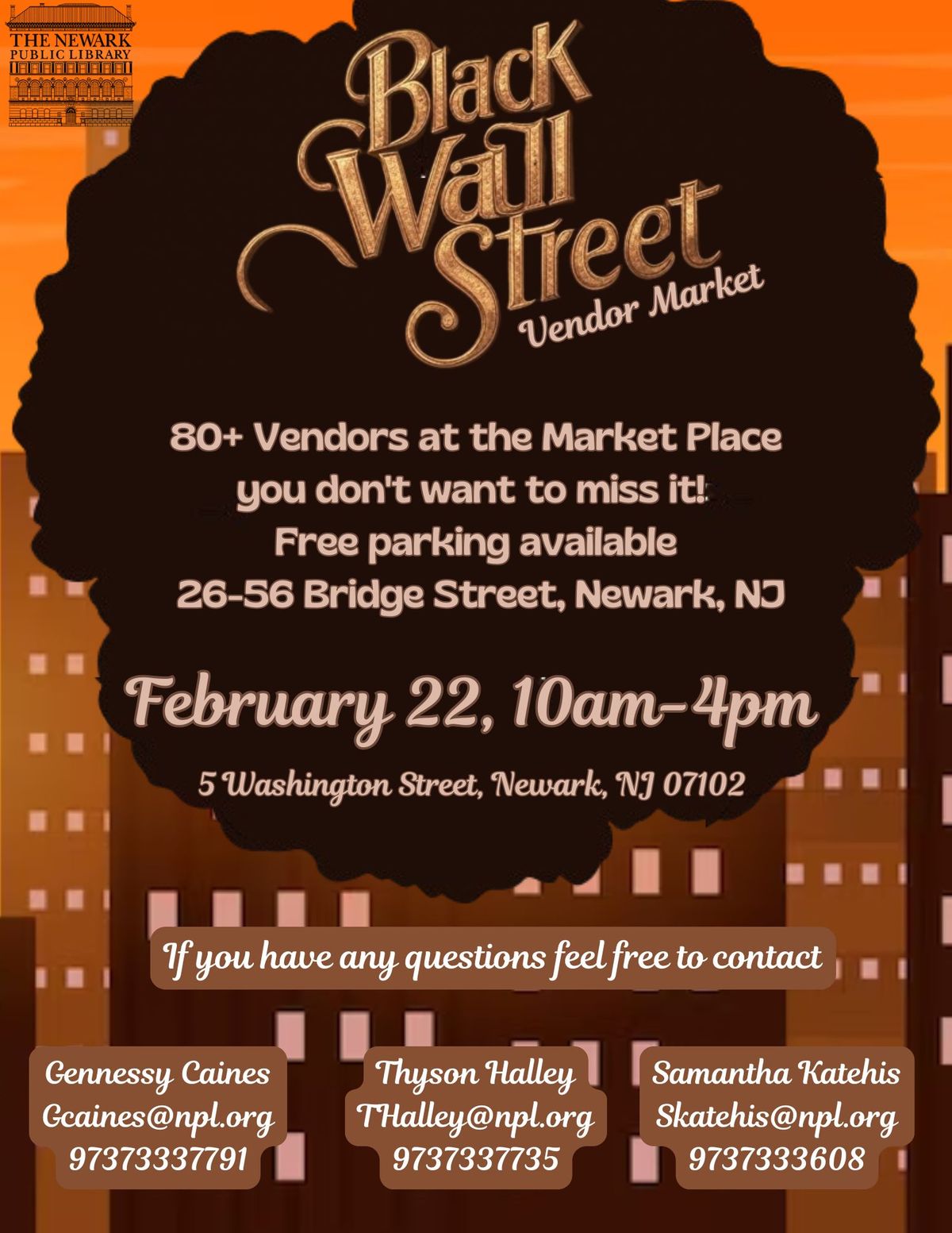 Black Wall Street Vendor Market