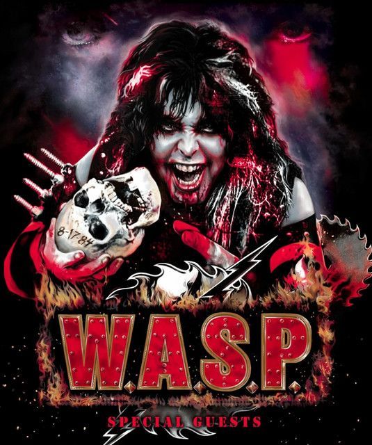 WASP, W.A.S.P., Armored Saint in Orlando