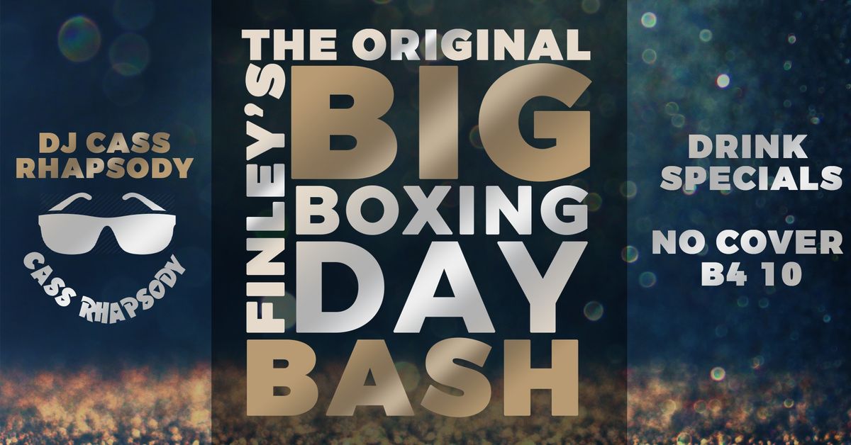 Finley's Boxing Day Bash