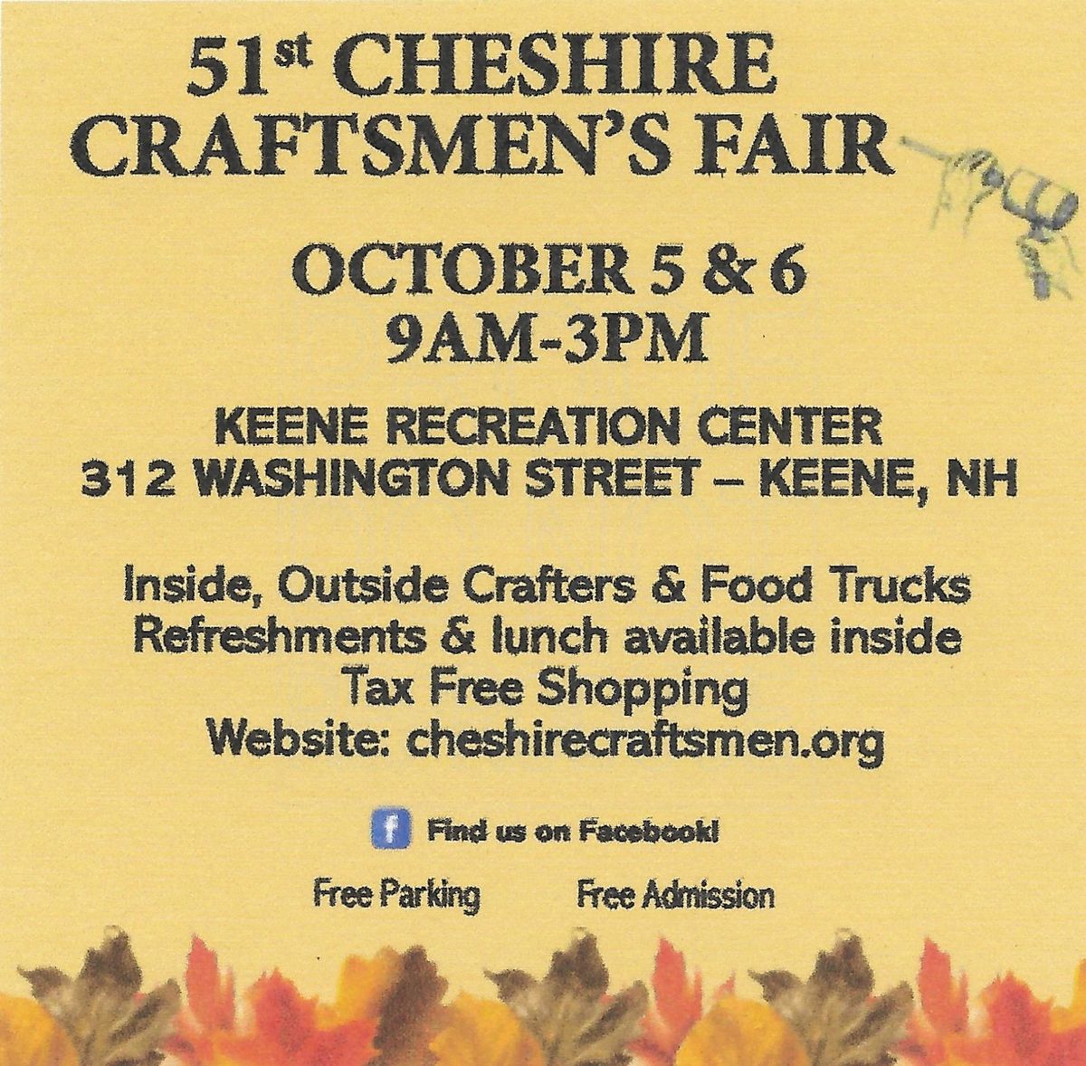 51st Annual Cheshire Craftsmen Fair