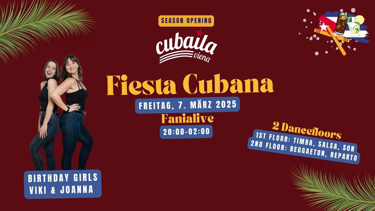 Fiesta Cubana & Season Opening