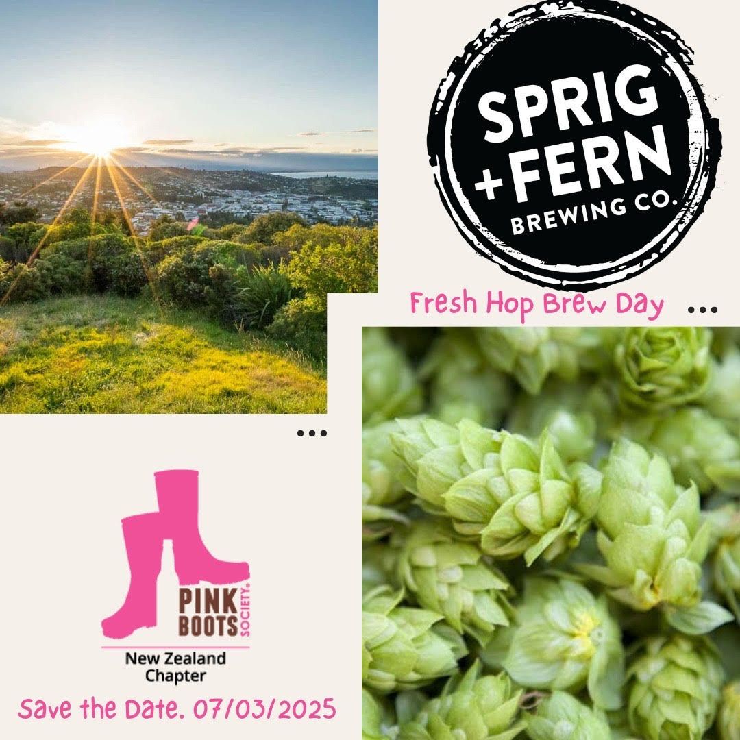 Fresh Hop Brew Day at Sprig and Fern