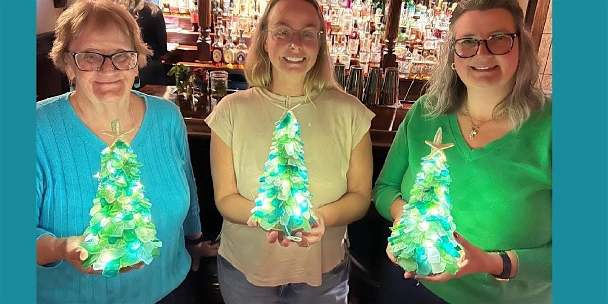 Sea Glass Tree Craft at Bummin' Beaver Brewery
