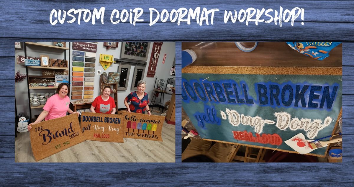 Coir Door Mat Workshop!