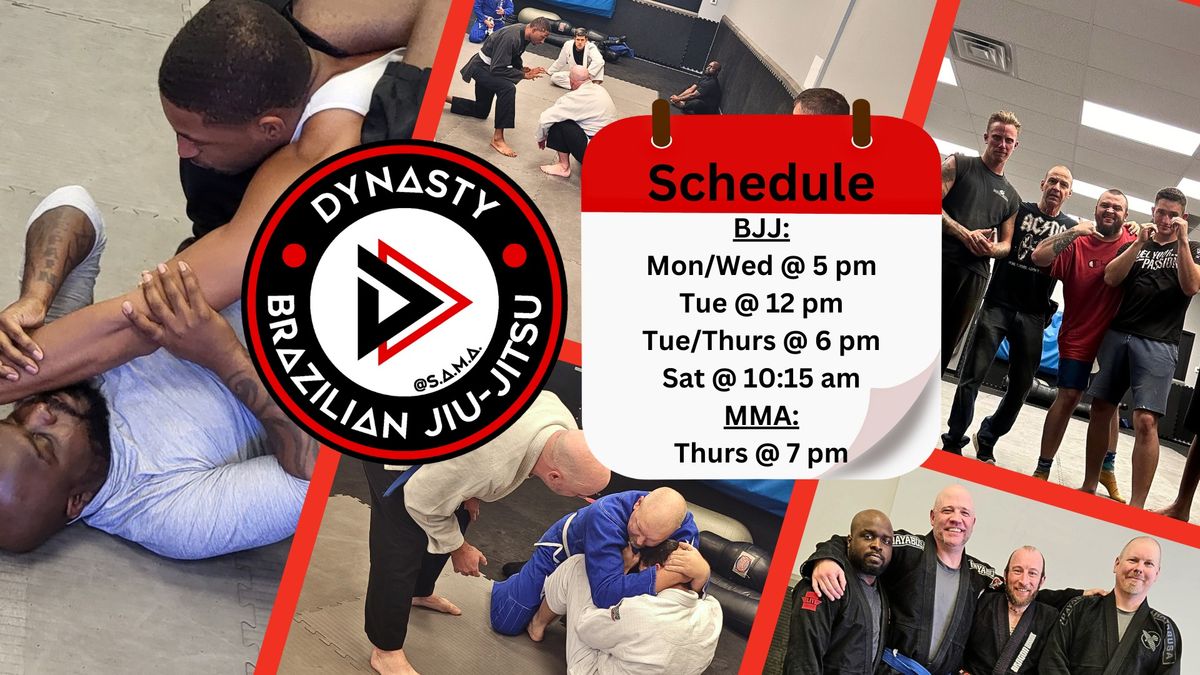 Brazilian Jiu-Jitsu (BJJ) Class - Wednesdays @ 5 pm - All Skill Levels Welcome!