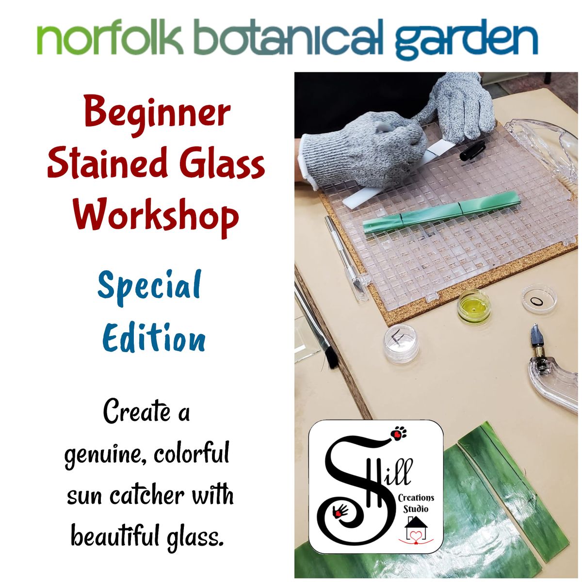 Beginner Stained Glass Workshop 