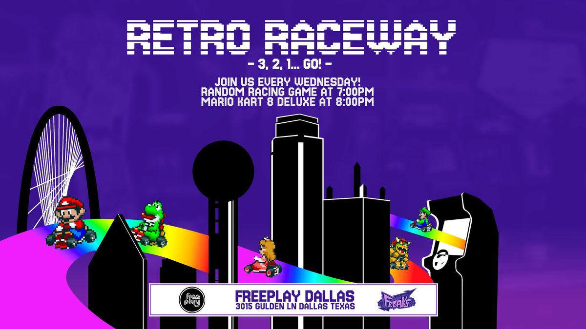 Retro RaceWay: A Free Play Mario Kart Weekly