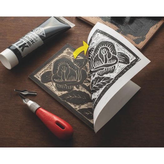 Print your ideas on paper: Linocut - Linoprint Workshop