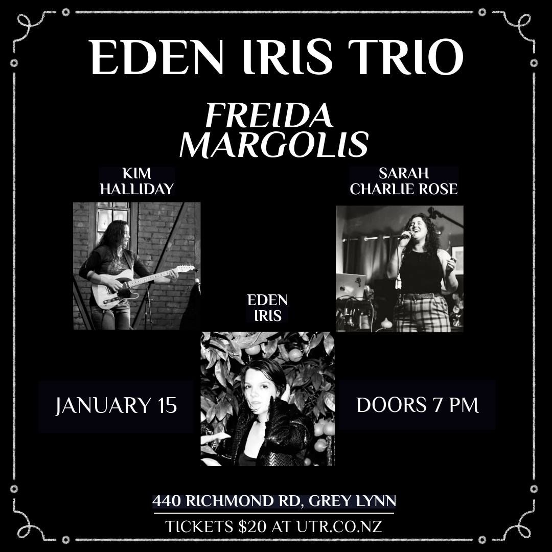 Eden Iris Trio live at Freida Margolis 