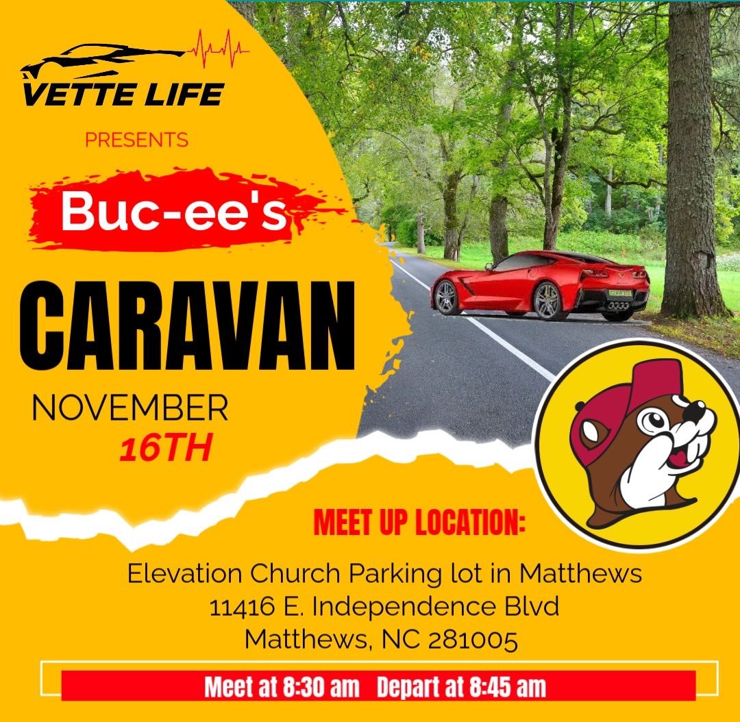 Vette Life Caravan Trip to Buc-ees