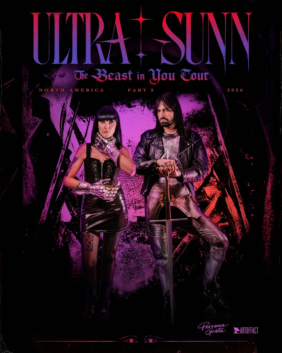 Kryptik Presents ULTRA SUNN: The Beast In You Tour w\/ SOFT VEIN