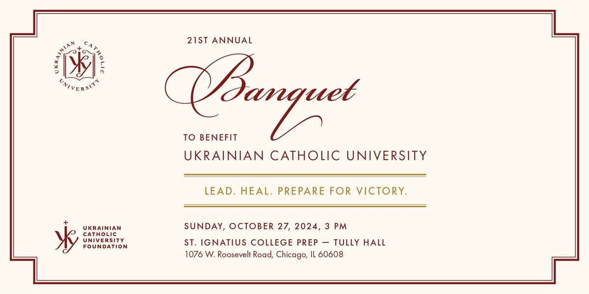 Chicago Friends of UCU 21st Annual Banquet