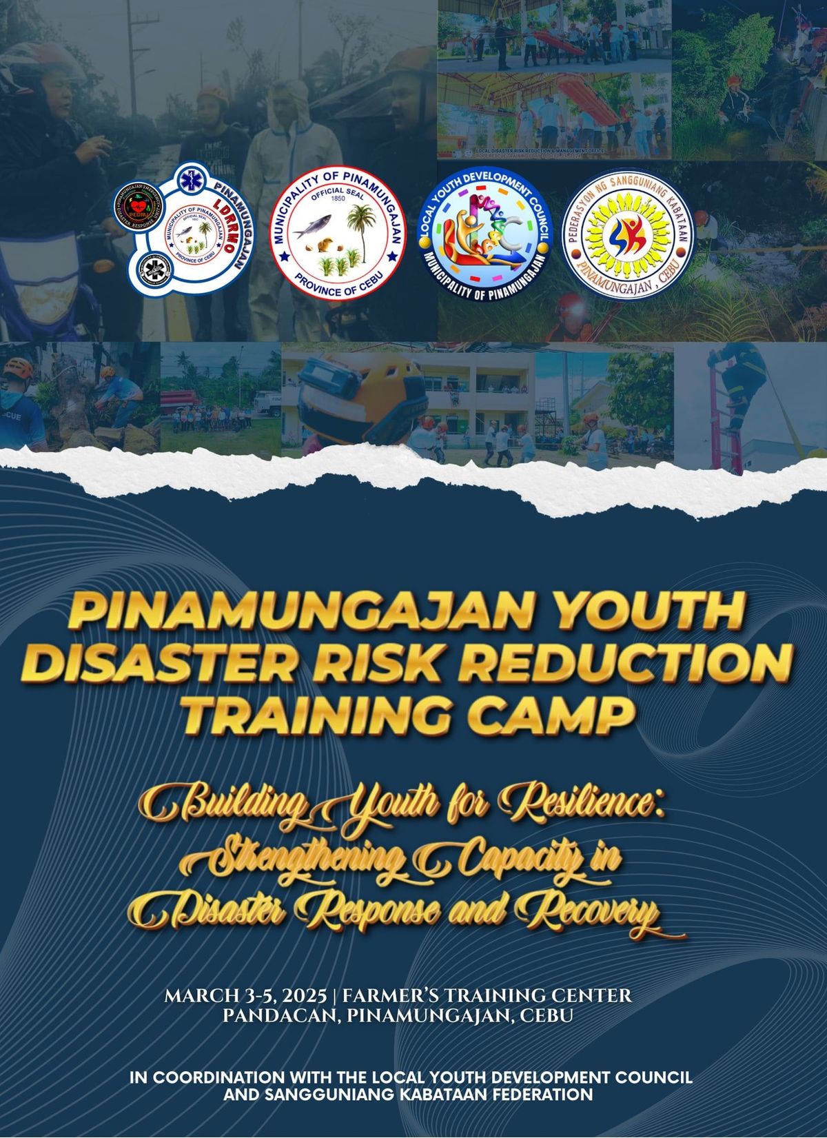 Pinamungajan Youth Disaster Risk Reduction Training Camp