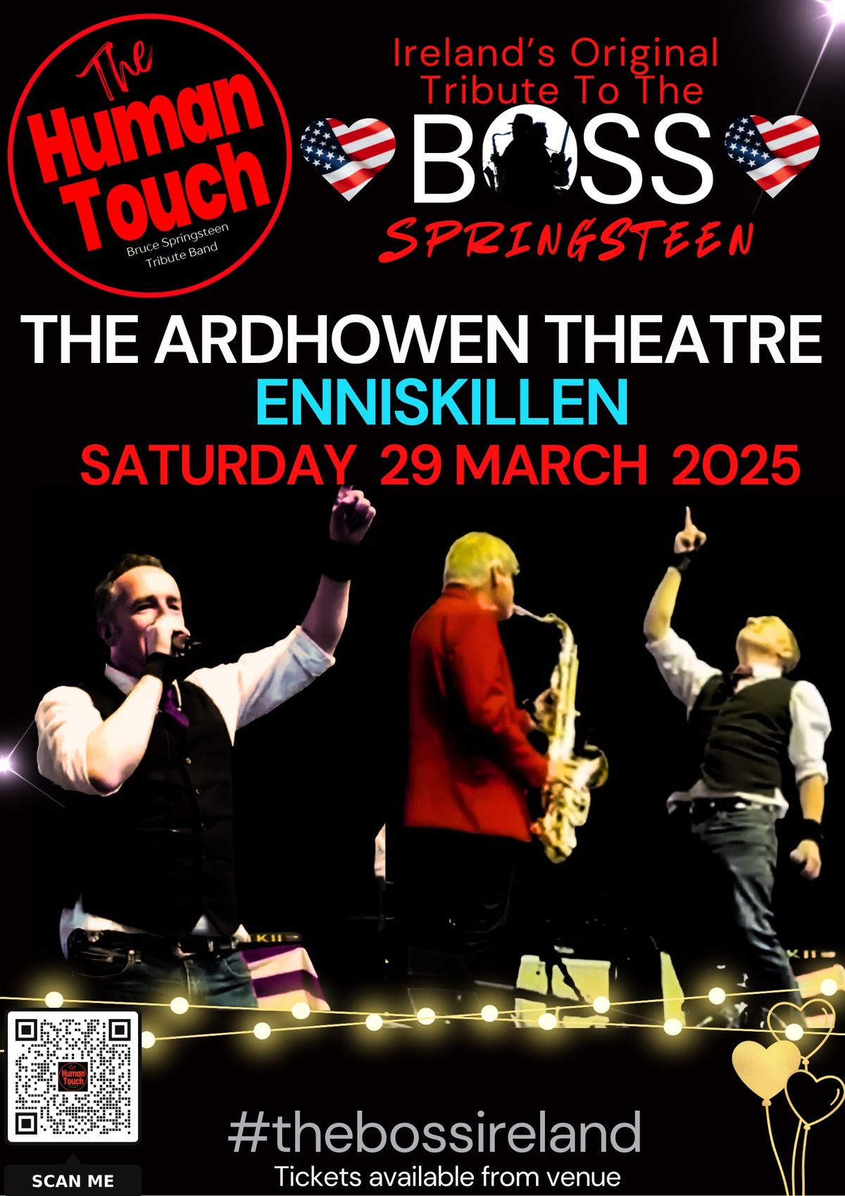 The Human Touch Springsteen Tribute Band @ The Ardhowen Theatre Enniskillen 