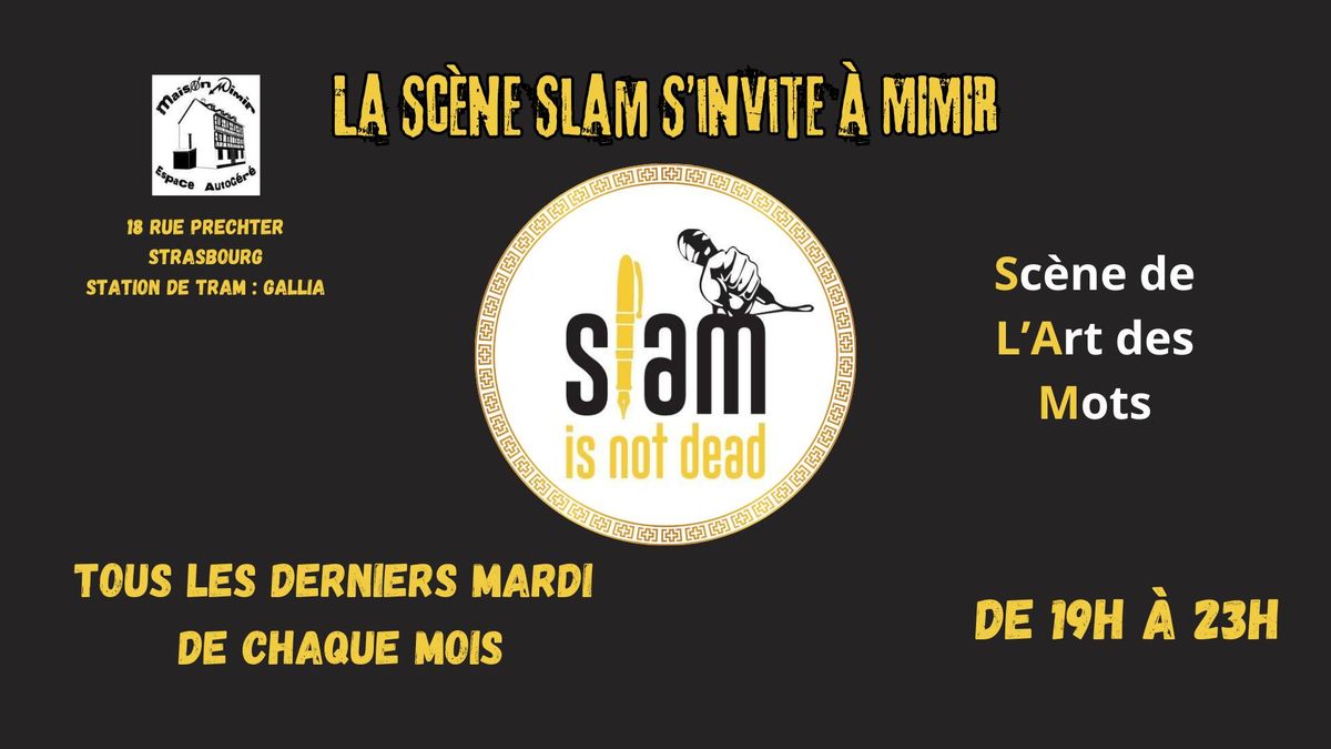 La sc\u00e8ne SLAM s'invite \u00e0 MIMIR