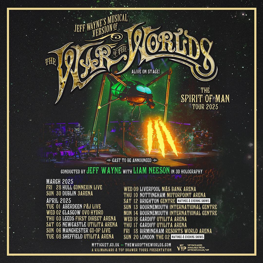 Jeff Wayne's Musical Version of The War of The Worlds Birmingham Tickets