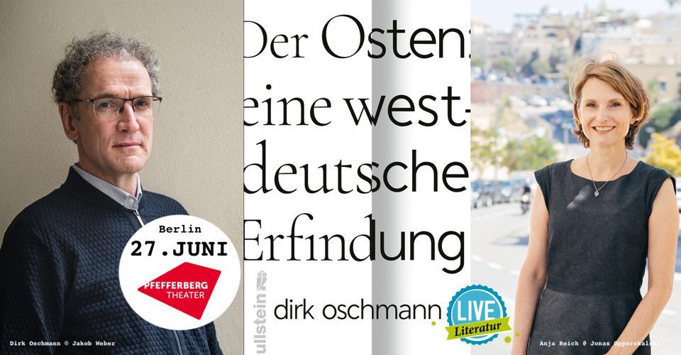 Dirk Oschmann und Anja Reich \u201eDer Osten: eine westdeutsche Erfindung\u201c Lit LIVE Berlin Pfefferberg