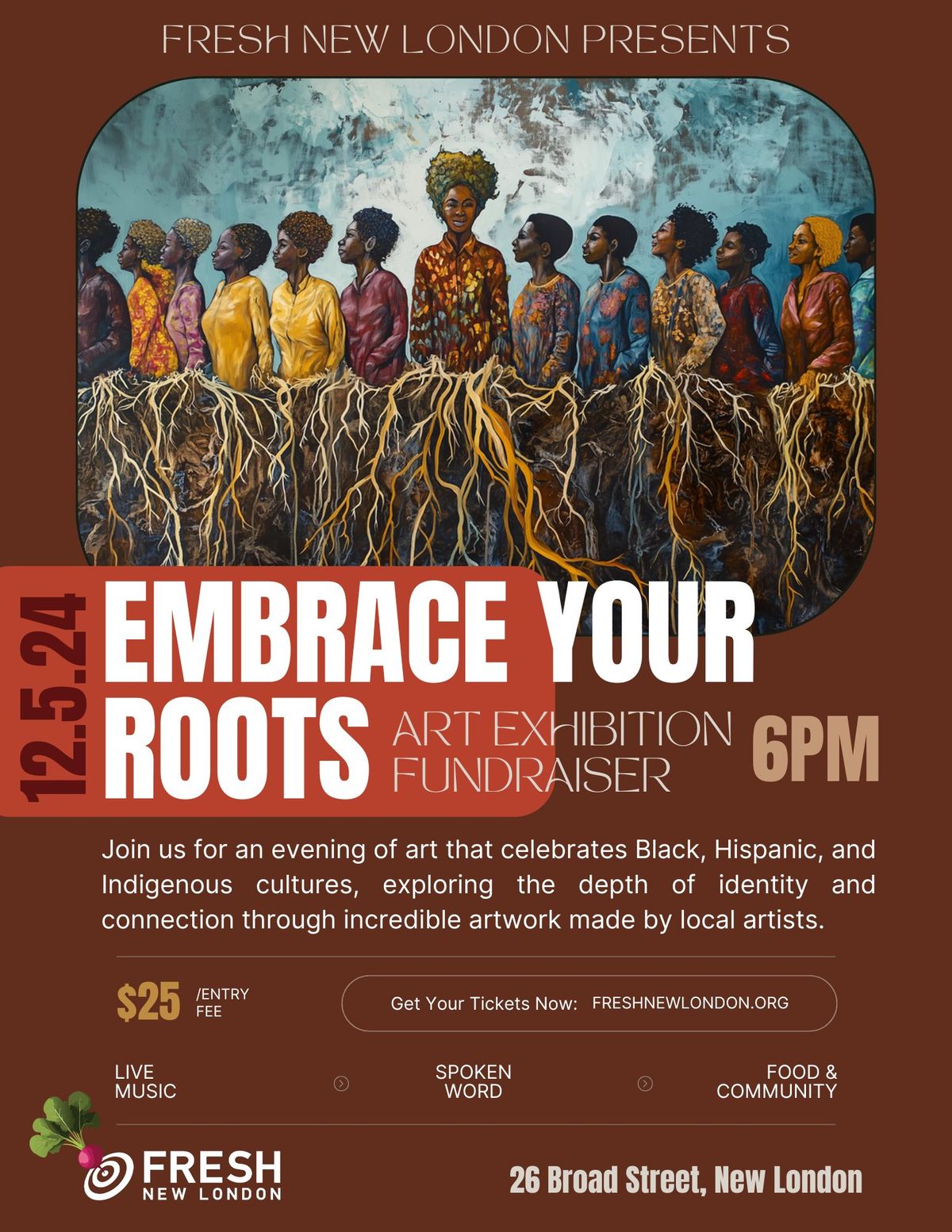 Embrace Your Roots - Art Exhibition Fundraiser