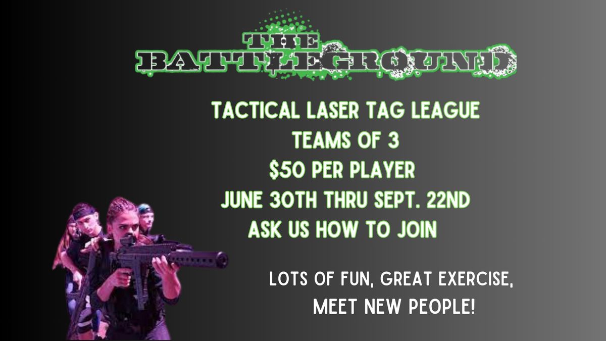 Co-ed Tactical Laser Tag League 