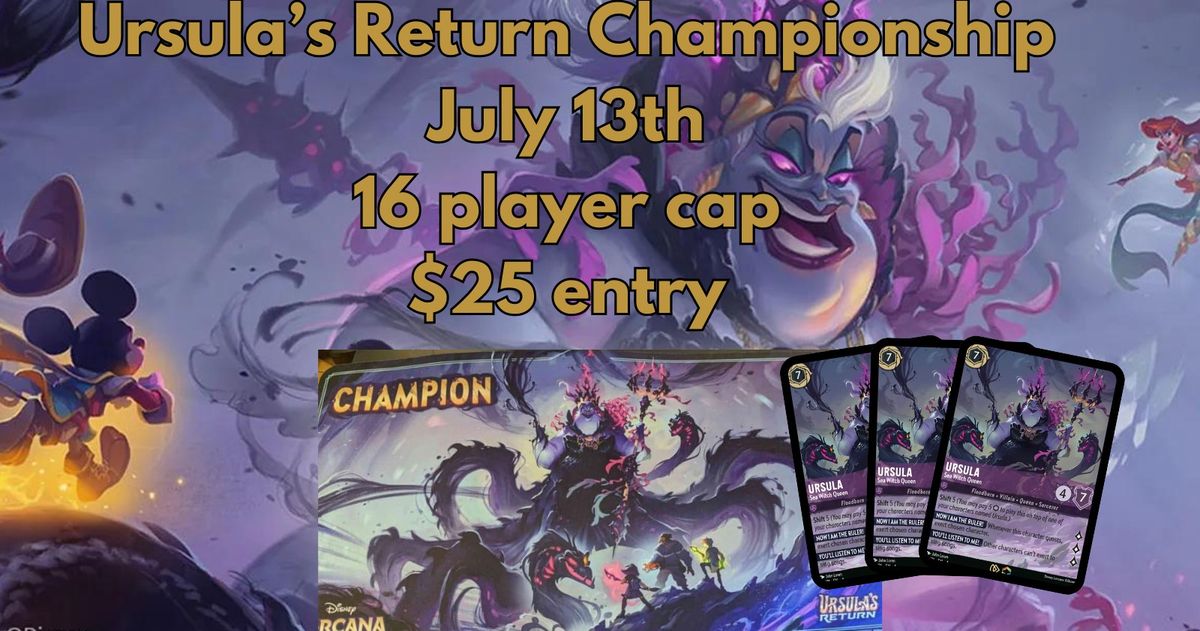 Ursula's Return Store Championship