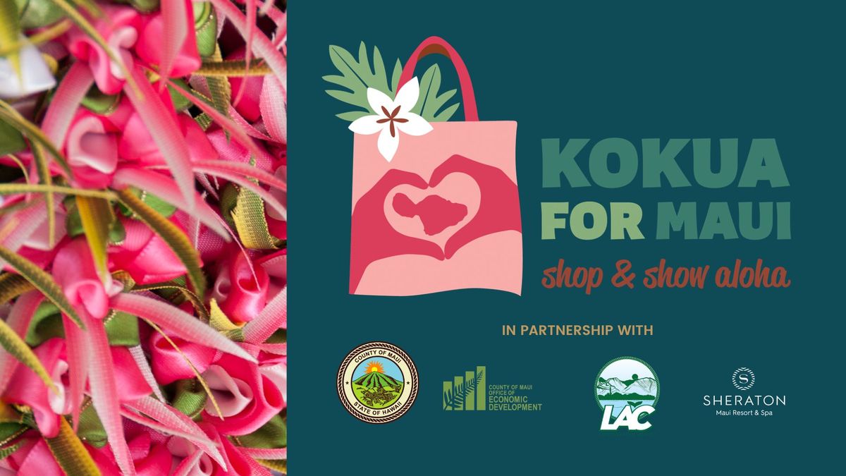 Kokua for Maui \u2013 Shop & Show Aloha