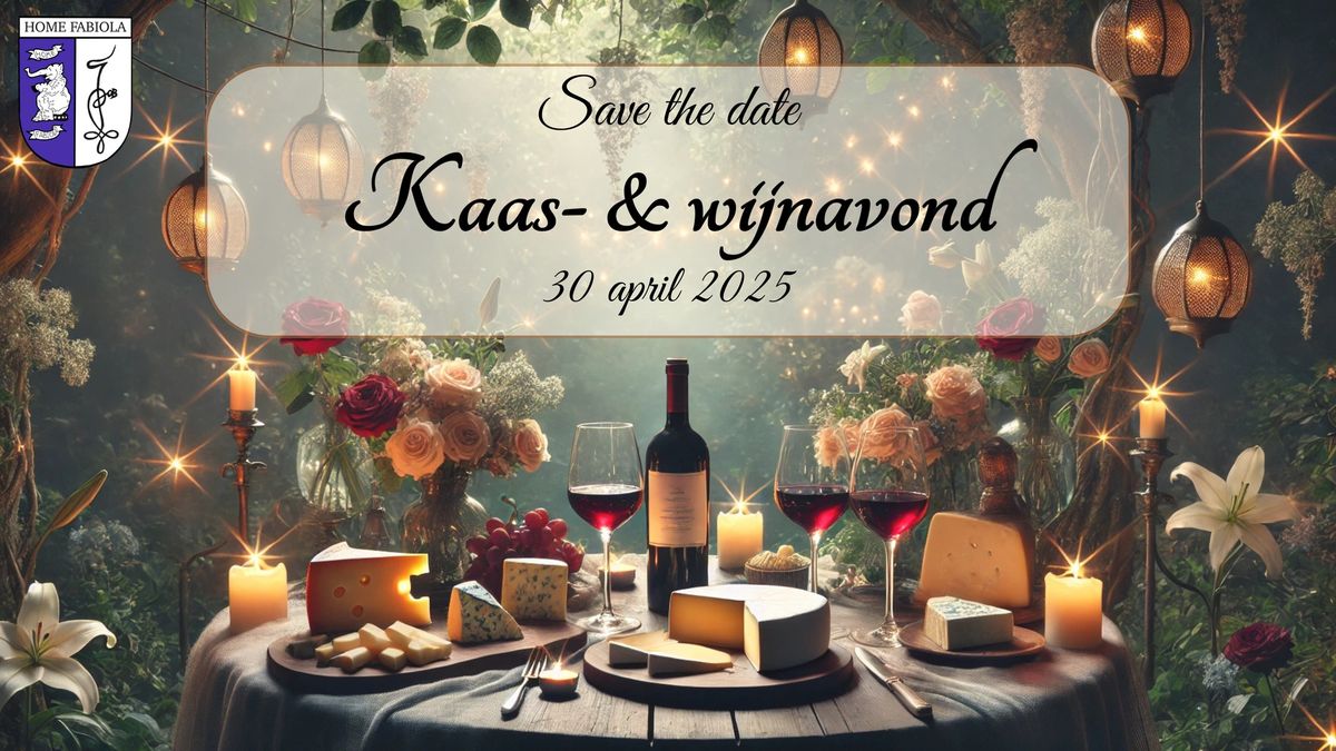 Kaas- & wijnavond: SAVE THE DATE - Home Fabiola